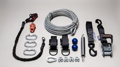 RoverRoamer SkyTrack 50ft Aerial Dog Trolley