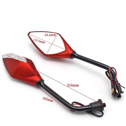 Miroirs moto pour Benelli évitant les reflets et angles morts - 3