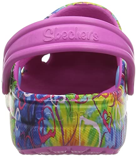 Skechers Kids Girls Heart Charmer-Hyper Groove Clog, Multi, 11 Big Kid #TOP2
