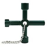 HINK Radiateurs clé Multi-modèle clé croisée Universelle Plombier Compteur électrique armoires radiateurs clé Maison et Jardin robinets