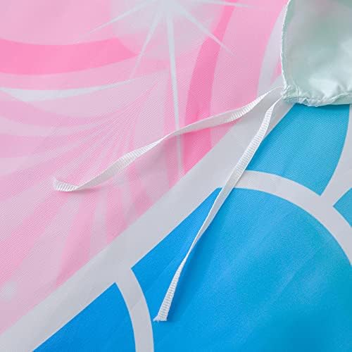 qjmiaofang Mermaid Bedding Set Twin Size for Girls Mermaid Scale Duvet Cover Kids Bedding Sets with 1 Duvet Cover and 2 Pillowcases Rainbow Mermaid Comforter Cover Fish Scale Bedding Set Mermaid Decor 7