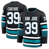 Logan Couture Jersey Mens/Women/Youth Stitched for Sports Fan Black No Brand/Logos