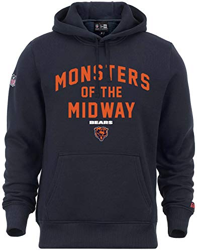 Sweat Chicago Bears New Era Bleu - Chandail à Capuchon NFL Homme Collection Midway