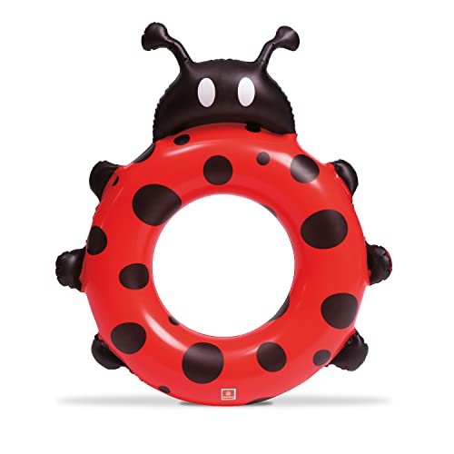 Mondo Toys - Lady Bug Swim Ring - Flotteur Gonflable pour bébé - Flottant - Bouée Gonflable - Idéal pour garçons/Filles utilisable en Piscine/mer - 16831