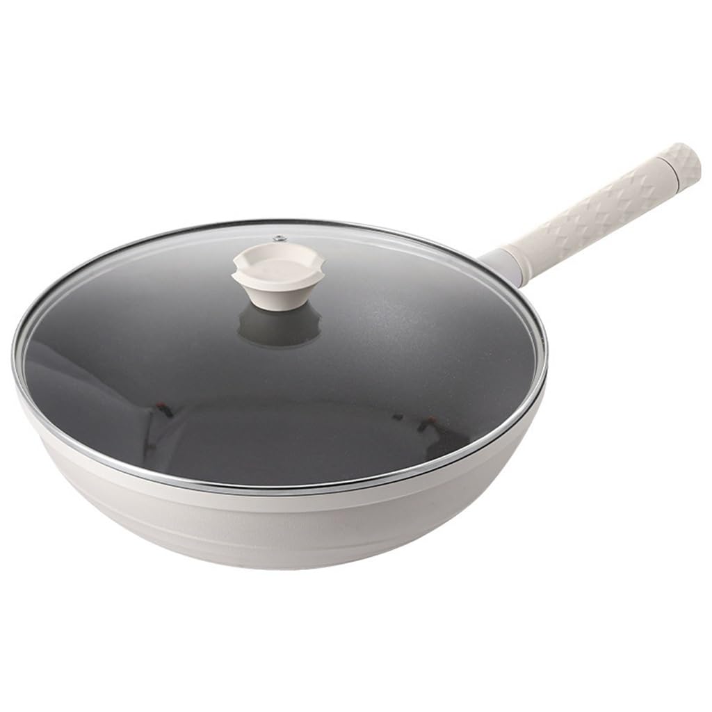 Poêle à frire antiadhésive à fond plat épais, l'art de la cuisson premium