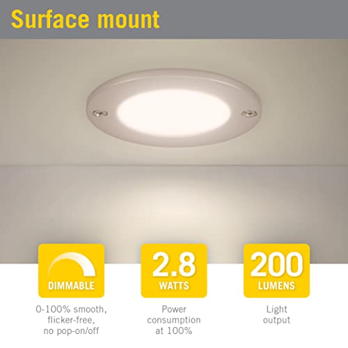 Disc Low Profile Under LED Puck Light 3000K 222415