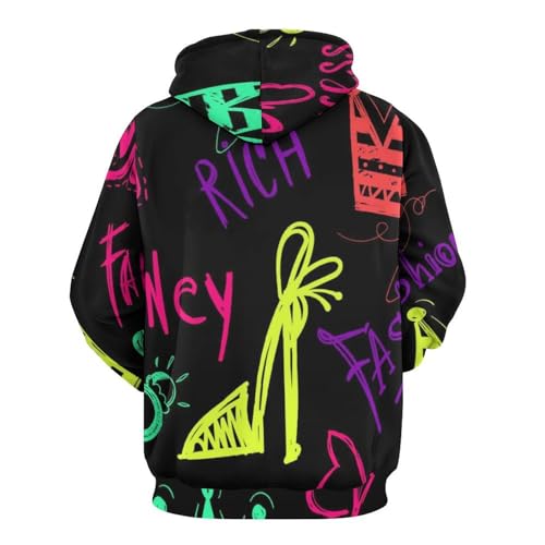 Hoodie UMENG unisexe premium | Pull de qualité supérieure à manches longues taille S - 4