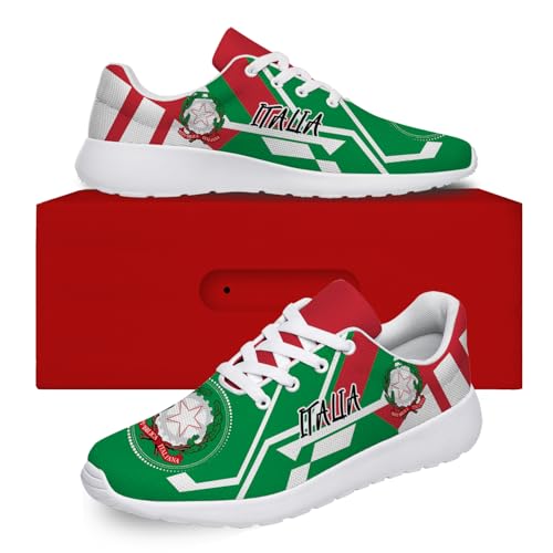 Women's Men's Italy Flag Shoes Running Tennis Walking Shoes Fashion Sneakers Gifts for Mom Dad2