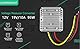 SUPERNIGHT DC DC Buck Converter Wasserdicht Spannung Konverter 12V auf 19V 5A 95W Voltage Converter Adapter Power Supply für Golfwagen, Motor, Lautsprecher, GPS, LED-Auto-Bildschirm ect. Silber