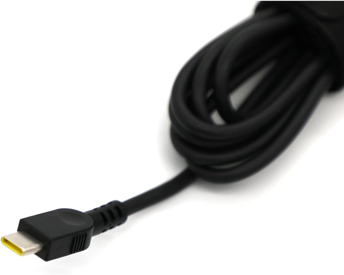 Adaptador De Corriente Lenovo 65W - Carga Rápida Para Portátiles Compatibles, Ligero Y Compacto