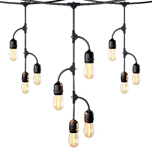 Luces exteriores para patio con 10 bombillas LED Maximm