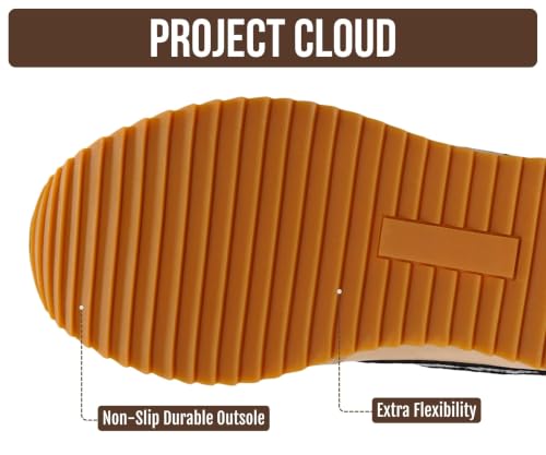 Image of Project Cloud Lace-up Fashion Sneakers for Women Footwear 2026 (Madison) | Memory Foam Insole for Comfortability; Non-Slip Casual Ladies Shoes for Women Sneakers; Lightweight Lace-up Womens Shoes