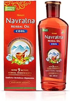 Emami / Himani Navratna Ayurvedic Herbal Hair (MultiPurpose) Oil 200ml by Himani