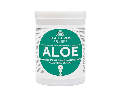 KJMN Aloe Vera Feuchtigkeitsspendende Reparatur-Glanz-Haarmaske für trockenes und geschädigtes...