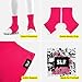 SLEEFS Solid Spats/Cleat Covers (Pink, S/M)
