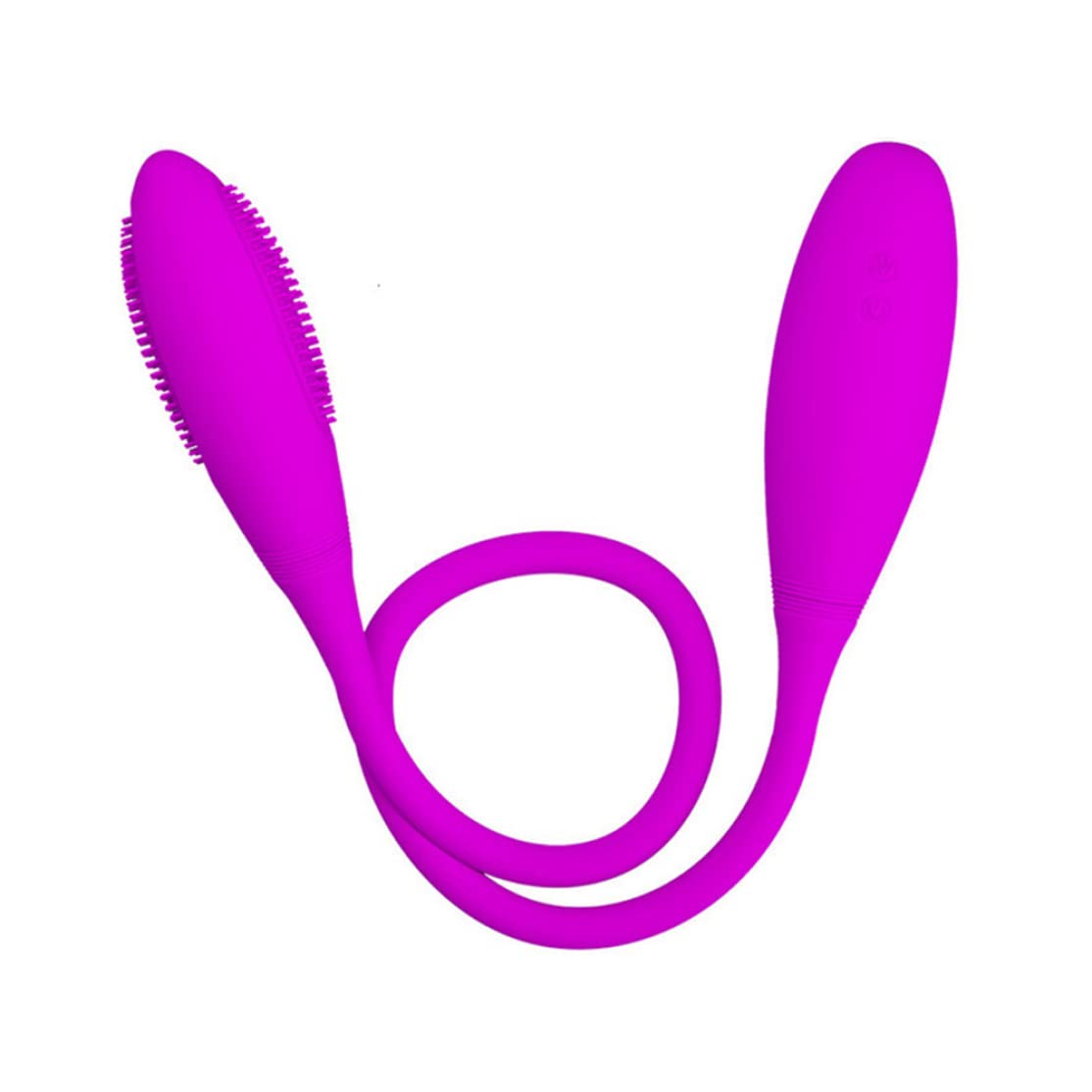 Coppia vibratore 7 modalità a doppio dido silicone impermeabile vibratore sicuro dildo a doppia estremità per coppie clitoride, anale, vaginale, capezzolo, stimolatore a g-punto giocattolo sessuale p