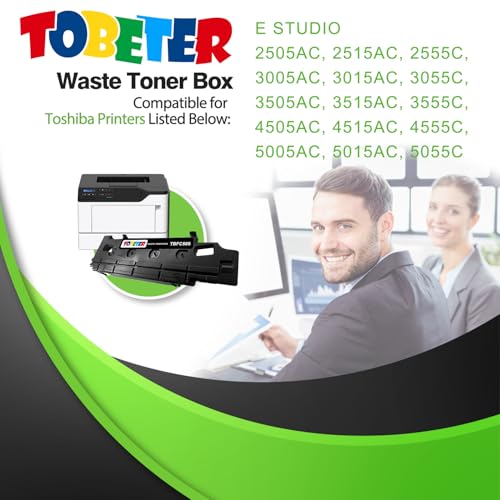 Image of TB-FC505 TBFC50 TBFC505 Waste Toner for Toshiba E Studio EStudio 4515AC 4505AC 3005AC 3515AC 3505AC 2505AC 2515AC 2555C 3015AC 3055C 3555C 4515AC 4555C Waste Container Box, TB-FC505 Waste