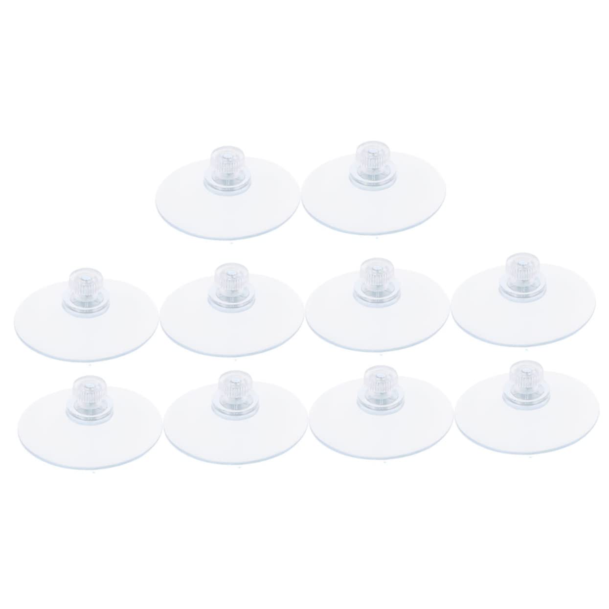 Tofficu 4 Set Cuscinetto Di Aspirazione Anti-slip Ganci Per Tazze Piccole Ventose Tazza Rimovibile Gancio Pesante Cucina Ventosa Per Ventose Per Finestre Pvc Trasparente 10 Pezzi*4