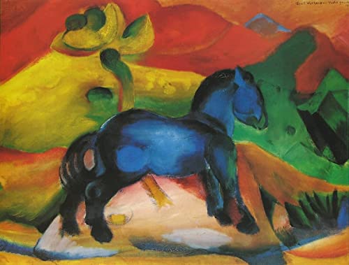 Impression sur toile Trois animaux de Marc pour habiller un mur