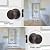 Probrico Door Knob, Interior Passage Door Knobs for Hall and Closet, Oil Rubbed Bronze, 10 Pack