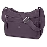 【Matériaux Haut de Gamme, Fabrication Soignée】 Fabriqué à partir d'un tissu oxford renforcé, le poches multiples sacoche femme ONEKERUN allie une forme structurée à une résistance à l'eau et aux rayures, ainsi qu'un entretien facile. Sa fermeture éclair coulisse en douceur sans accroc, tandis que la boucle de la bandoulière réglable est dotée d'une quincaillerie haut de gamme pour une construction raffinée et robuste. Idéal pour un usage quotidien et pour voyager.