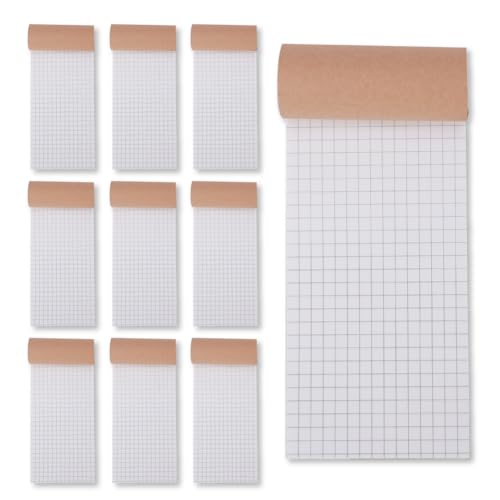サンプル1～10(A7サイズメモ) Amazon.co.jp: (アウプル) A7 方眼 メモ用紙 50枚 10冊セット クラフト