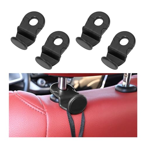 Adunsiaoto 4 Stück Auto Lagerung Tasche Haken, Auto Sitz Zurück Lagerung...