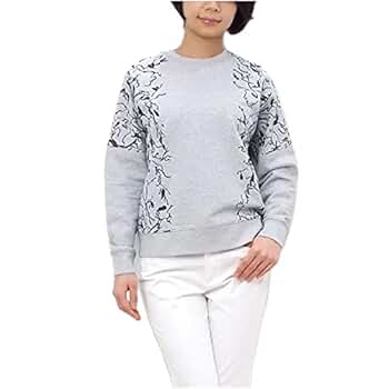 BALENCIAGA バレンシアガ　グレー 長袖カットソー Amazon.co.jp: [バレンシアガ] BALENCIAGA レディース 長袖