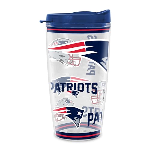 Image of Rico Industries NFL Football Double Wall Mayhem 16oz Tritan Tumbler W Lid