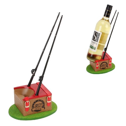 Harvey Makin Pesca Fishman Novedad Botella de Vino Soporte