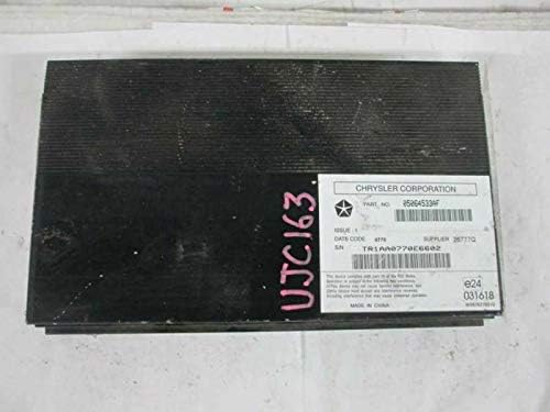 Compatible with Dodge Compatible with Durango Compatible with Grand Cherokee Audio Compatible with Equipment Radio Amplifier 05064533AF 11-16