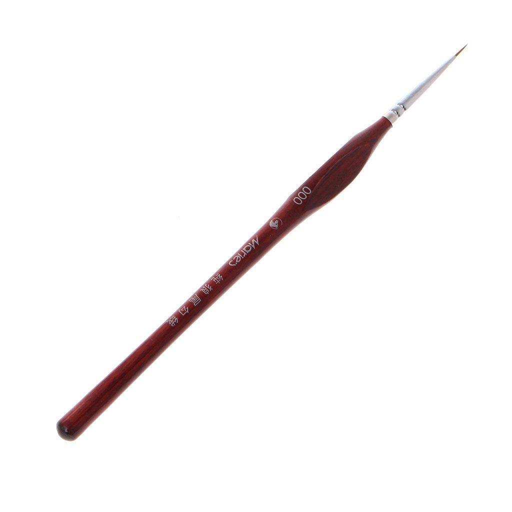 Maxtonser 1Pc Miniature Paint Detail Hair Professional Fine Detailing 0 00 000