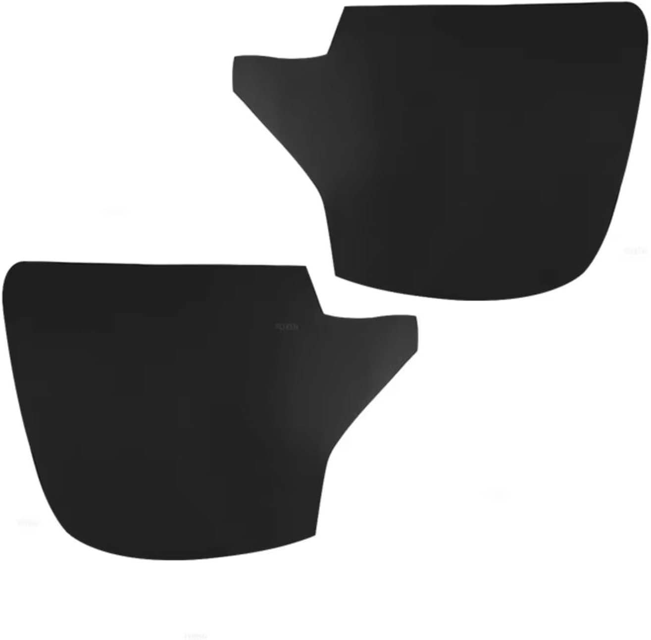 アームレストレザーカバー 2個 ブラック 車フロントドアアームレストパネルカバートリム For Toyota Prius 30 20