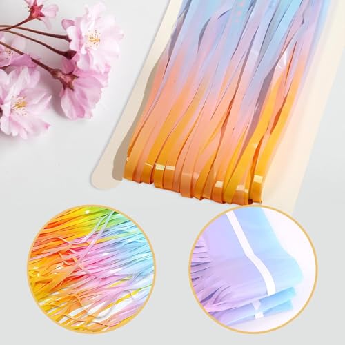Image of Rozi Decoration Rainbow Theme Birthday Decoration Kit Set of 32 Pcs for Rainbow Balloon Decoration Kit for Birthday Parties Decorations Items