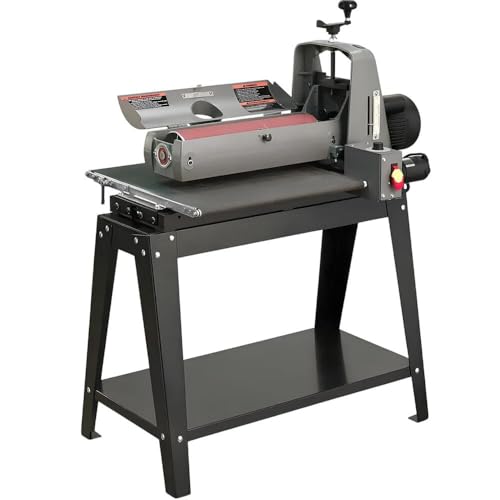 SUPERMAX TOOLS Drum Sander with Flatness Guarantee, Intellisand Technology and Patented Abrasive Attachment System. Model 19-38 (SUPMX-71938-D)
