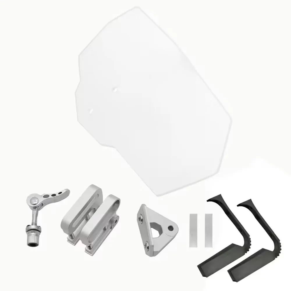 Pare-brise coupe-vent réglable contre la fatigue cervicale moto