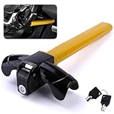 【Superior Anti-Theft Security】Features a precise cylinder heavy-duty locking mechanism and a unique cross-key design that is virtually pick-resistant. The reinforced steel construction provides exceptional cut and pry resistance, offering reliable pr...