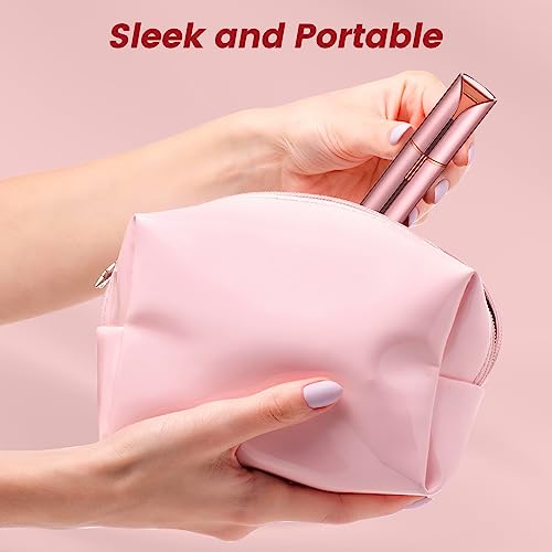 bikurpia-Facial-Hair-Removal-for-Women-Painless-Hair-Remover-Waterproof-Shaver-Razor-Hair-Remover-with-LED-Light-for-Face-Bikini-Peach-Fuzz-Upper-Mustache-Lip-Chin-Rose-Gold