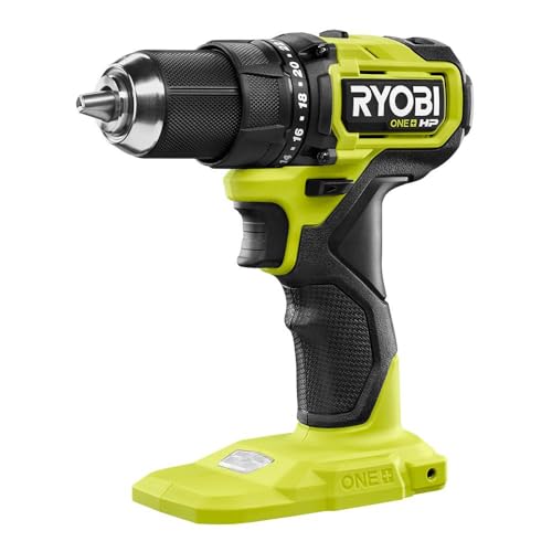 RYOBI 18V ONE+ HP Compact Brushless 1/2' Drill/Driver Kit With Battery & Charger
