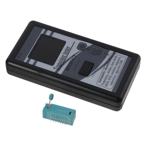 Image of M328 Transistor Tester, Multifunctional Resistance,ESR Meter, Mosfet Transistor Capacitor Tester, NPN PNP Transistor Diode Resistor Inductor Capacitance Meter Automatic Checker Detector