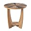 Natural Wood End Table