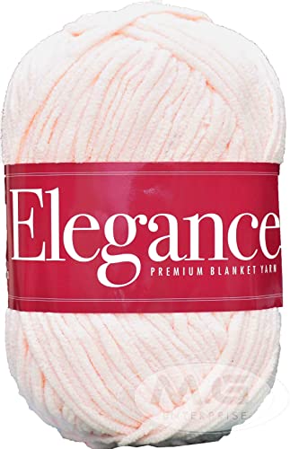 Image of M.G ENTERRPISE Blanket Yarn Buttery Cream WL 400 gm Thick Chunky Knitting Wool Yarn. C
