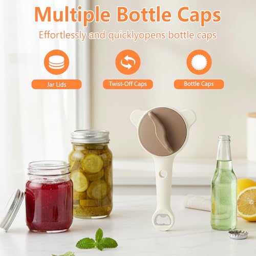 CLVEONOR 4-in-1 Adjustable Jar Opener — view 5