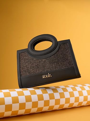 Image of ZOUK Zoe Sling Bag | Stylish Women's Crossbody Bags | Purse | Detachable Strap | Water-Resistant | Trendy Girls Side Bag | Compact & Chic
