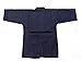 Kendo Gi Keikogi Cotton, Martial Arts Uniforms Jacket Light Weight Kendo Kimono Tops Shirts Costumes - Navy Blue 5'7