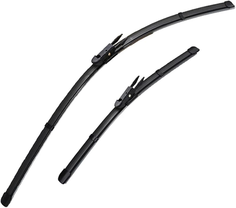 Kit de palhetas do limpador de para-brisa dianteiro MOZbatte para Smart Fortwo W451 2007–2014 – 2 peças 58,42 cm + 53,34 cm