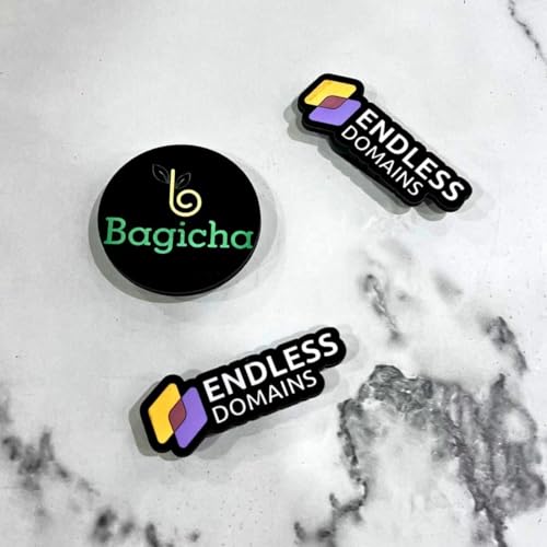 Image of Zesta Magnetic Name Apparel Pin for Uniform Shirt | Customised Magnetic Badge for Employees, Doctors, Staff | No Pin Name Plate for Office, School, Hospital