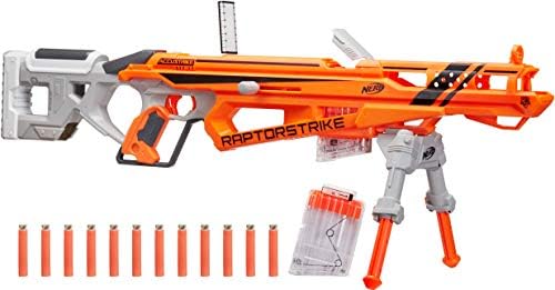 Nerf Raptor Strike Accustrike Elite Bolt-Action Blaster, Includes 18 Official Accu Strike Elite Darts Designed For Greater Accuracy, For Kids Ages 8 And Up, Multicolour