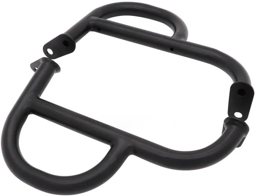 Engine Guard Crash Bars Black/Silver Motorcycle Bumper Engine Guard Crash Bars for Virago 400 535 for XV400 for XV535 1987-2000 Motorbike Crash Bar Bumper