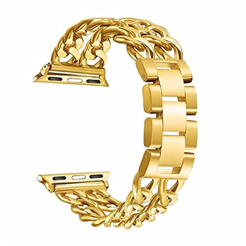 Bracelet en métal et acier inoxydable pour montre 42 mm et 44 mm haut de gamme